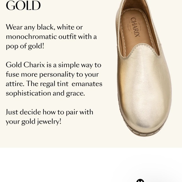 Charix Gold Women's Loafers - Picture 10 of 11